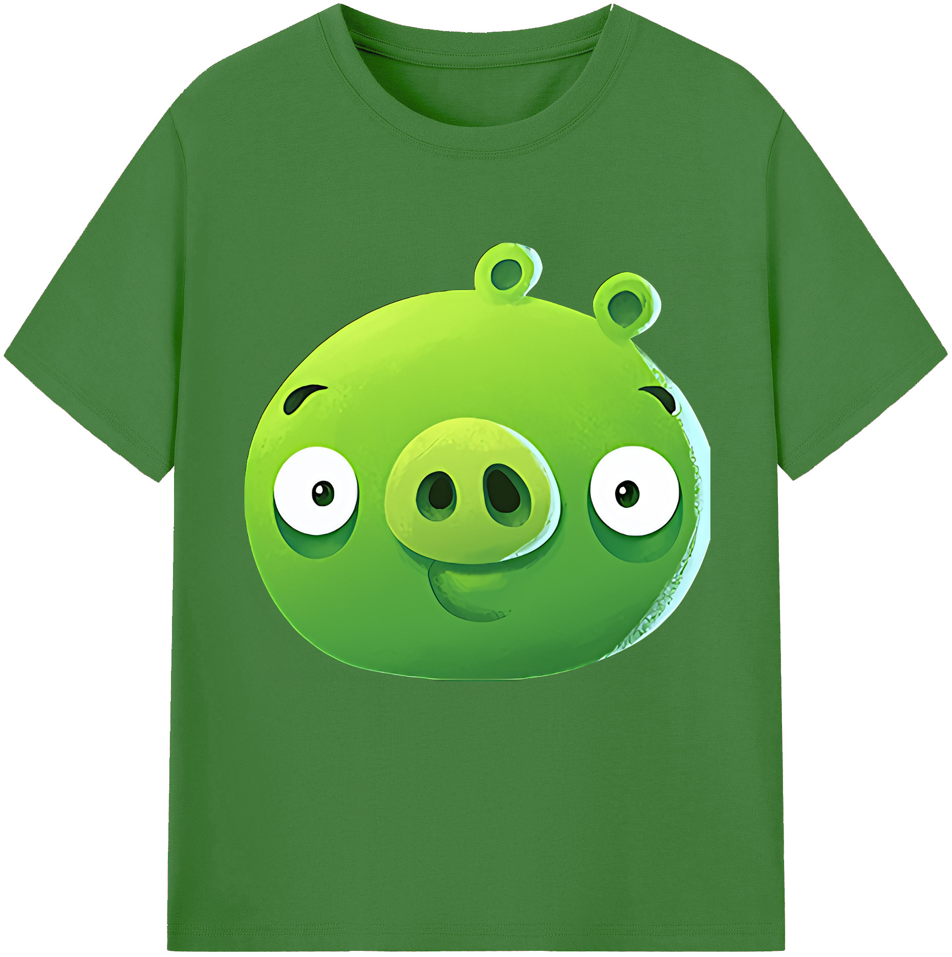 （画像用） Angry Birds アングリーバード レディースカジュアルプリントTシャツ（綿100％）